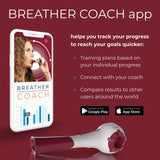 Breather Voice | Hand-Held Independent Vocal Muscle Trainer for Singers, Podcasters, Speakers, Influencers | Improve Vocal Strength with Safe Voice Training Device | Guided Mobile App Included