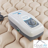 Vaunn Medical Cloud Air Whisper Quiet Alternating Air Pressure Mattress Topper with Pump Twin Size 36" x 78" x 3"