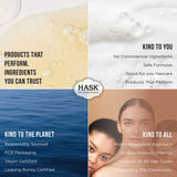 HASK SENSITIVE CARE Shampoo + Conditioner Set Fragrance Free, Vegan, Color Safe, Gluten-Free, Sulfate-Free, Paraben-Free, Cruelty-Free - 1 Shampoo and 1 Conditioner