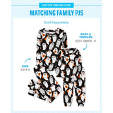 The Children's Place baby girls Family Matching Christmas Holiday Sets, Snug Fit 100% Cotton, Adult, Big Kid, Toddler, Pajama Set, Hlwn Blk Ghost, 4T US