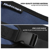 Nutscapt Gait Belt Transfer Belt for Senior with 5 Handles Gait Belts with Quick Release Buckle Transfer Belt for Elderly, Handicap, Physical Therapy (Dark Blue)