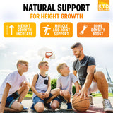 KTD BIOLABS Pack of 2 Height Growth Maximizer - Natural Height Booster Teen Vitamins - Made in USA - Growth Pills to Reach Height & Grow Taller - Height Increase Pills for Adults & Kids Growth
