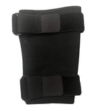 Ankle Monitor Cover for House Arrest, Probation, Parole, GPS, SCRAM Alcohol Bracelet, Immigration, Sex Offenders - Black Neoprene, Adjustable Elastic Hook and Loop Straps