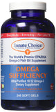 Fish Oil Capsules, Omega Sufficiency by Innate Choice, Strawberry Lime 240 Capsules