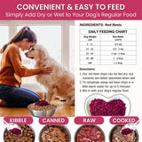 Olewo Original Red Beets for Dogs – Natural Dog Anti Itch, Dog Food Topper, Skin & Coat Support – Dehydrated Vegetables for Dogs, Dog Supplements & Vitamins, Toppers for Dogs, Fiber for Dogs, 5.5 lbs