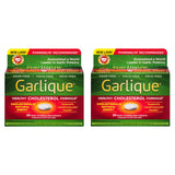 Garlique Healthy Cholesterol Formula with 5000 mcg of Allicin, 60 Enteric Coated Caplets (Pack of 2)