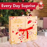 Advent Calendar Christmas Countdown Calendar 24 Days of Surprises Christmas Xmas Gifts Empty Box for Boys Girls Teens Adults