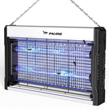 PALONE Electric Bug Zapper 3200V Mosquito Zapper Killer Indoor Insect Killer with Hanging Chain Mosquito Trap with Removable Collection Tray USB Electric Bug Zapper Outdoor for Home Office Warehouse