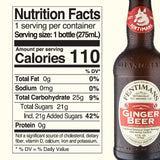 Fentimans Ginger Beer - Ginger Beer Non Alcoholic, Botanically Brewed Ginger Beer, Natural Soda, Made with Natural Ginger Root, No Artificial Flavors, Preservatives, or Colors - Ginger Beer Soda, 9.3 Fl Oz (Pack of 4)