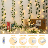 suddus Curtain Lights for Bedroom, 200 Led Hanging String Lights Outdoor, Fairy Curtain Lights Indoor for Dorm, Christmas, Wall, Backdrop, Window, Wedding, Party, Brithday Decor, Warm White