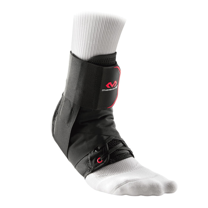 McDavid 195 Ultralight Ankle Brace with Figure-8 Strap, Black, X-Small