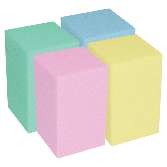 Rehabilitation Advantage Foam Block Hand Exercisers, Variety Set, 16 Count