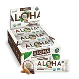 ALOHA Organic Plant Based Protein Bars - Coconut Almond, Vegan, Low Sugar, Gluten-Free, Low Carb, Non-GMO, No Stevia, No Erythritol - 12 Count (Pack of 1)