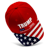 Trump 2024 Hat Donald Trump Hat Make America Great Again Hat MAGA 3D Embroidered Adjustable Baseball Cap Red