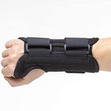 Carpal Tunnel Wrist Brace Support with 2 Straps and Metal Splint Stabilizer - Helps Relieve Tendinitis Arthritis Carpal Tunnel Pain - Reduces Recovery Time for Men Women - Left (S/M)