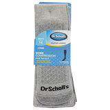 Dr. Scholl's Mens Athletic & Work Compression Over The Calf - 1 3 Pair Packs Moisture Management Sock, Gray, 13-15 US