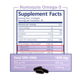 PRN nūmaqula Omega-3 – High DHA Supplement with Lutein & Zeaxanthin - 1400mg DHA & 400mg EPA in Re-Esterified Triglyceride - Important Nutrients for Macula & Retina Support – 3 Month Supply