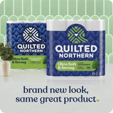 Quilted Northern Ultra Soft & Strong Toilet Paper, 18 Mega Rolls = 72 Regular Rolls, 5X Stronger, Premium Soft Toilet Tissue with Recyclable Paper Packaging