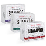 J·R·LIGGETT'S All-Natural Shampoo Bars - Original, Tea Tree & Hemp Oil, Jojoba & Peppermint Nourishes Follicles with Antioxidants and Vitamins - No Sulfate, Set of Three, 3.5 Ounce Bars