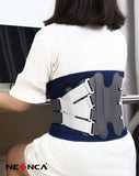 NEENCA Back Support Brace, Adjustable Lumbar Support for Pain Relief of Back/Lumbar/Waist, Waist Wrap with Spring Stabilizers for Injury, Herniated Disc,Sciatica, Scoliosis and more - FSA/HSA APPROVED