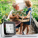 Wrist Blood Pressure Monitor Automatic Large LCD Display Adjustable Wrist Cuff Automatic Dual 99 Reading Memory Automatic Digital BP Machine for Home Use