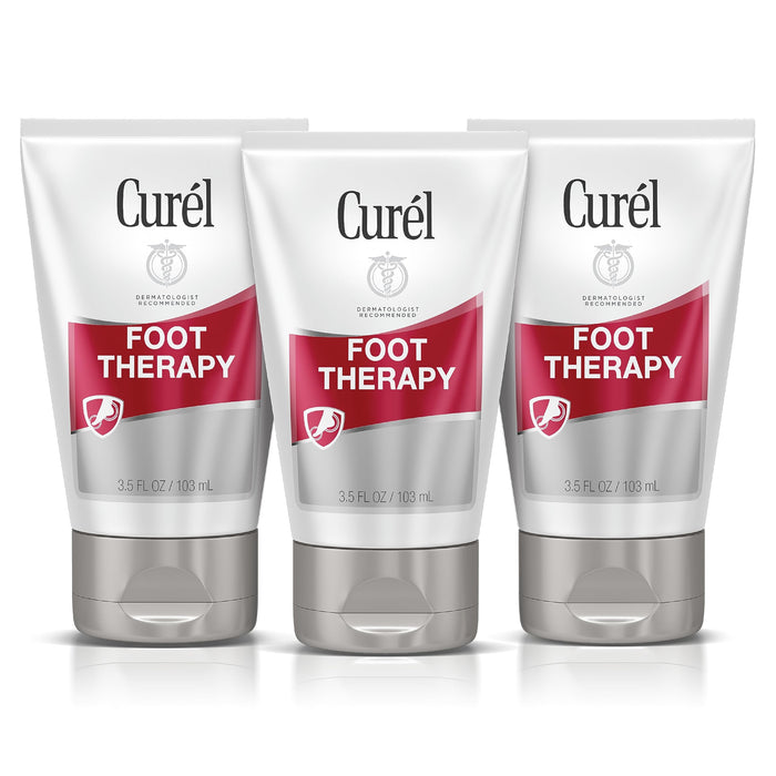 Curel Skincare Cream, Soothing Lotion for Dry Cracked Feet, with Shea Butter and Coconut Milk 3.5OZ 3 Pack