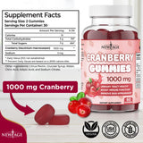 NEW AGE Cranberry Gummies Urinary Tract Health Gummies 1000mg - Supports Bladder, Kidney, UTI - Vegetarian (Cranberry 180 Gummies)