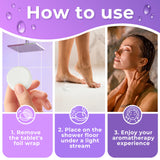 Cleverfy Shower Steamers Aromatherapy - 18 Pack of Shower Bombs with Essential Oils. Self Care Stocking Stuffers for Women and Teens and Christmas Gifts for Women. Purple Set