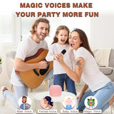 IROO Karaoke Machine for Kids, Portable Bluetooth Speaker with Wireless Microphone, Music Player Toys Gift for Boys Girls 4, 5, 6, 7, 8, 9, 10 +Year Old Birthday Christmas Party Home(Pink Color)