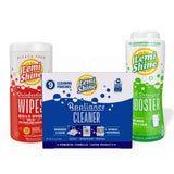 Lemi Shine Appliance Cleaner & Deodorizer | Powered by Citric Acid | 100% Guaranteed To Clean | Works As A Dishwasher Cleaner, Washing Machine Cleaner, & Garbage Disposal Cleaner, 9 Pouches