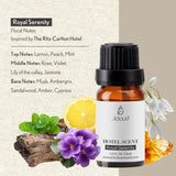JCLOUD Royal Serenity Essential Oil Inspired by Ritz-Carlton Hotel | Hotel Collection - Pure Aromatherapy Diffuser Oil with Lemon, Jasmine and Amber, Home Luxury & Hotel Scents for Diffuser - 10mL