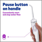 Waterpik Whitening Water Flosser With 5 Tips, ADA Accepted, WF-06