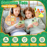 Kids Smart Phone Toys for Boys,Dinosaurs Gift Toys for Boys Ages 3-9 Christmas Birthday Gifts Mini Smart Phone Toys with 2.8" Touchscreen 16 Learning Games Dual Camera Music Player, 8G SD Card