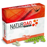 NATURDAO Plus – DAO and Catalase - 8 Cofactors and Adjuvants to Help Boost Your Own DAO - Advanced Histamine Blocking Formula - Food Intolerance - 60 Tablets