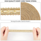 PH PandaHall 21.8 Yards Gimp Braid Trim 14mm/0.5" Shiny Lurex Trim Gold Decorative Fabric Ribbon Metallic Braid Lace Trim for Costume DIY Sewing Craft Embellishment Upholstery Home Decor