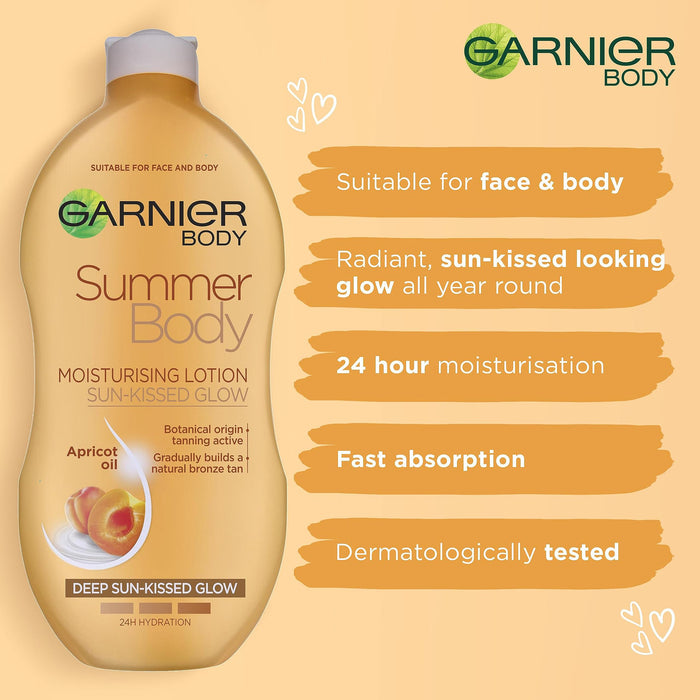 Summer Body by Garnier Moisturising Lotion Deep 400ml