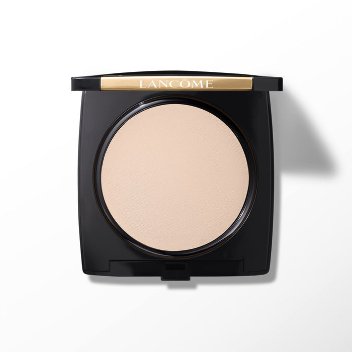 Lancôme Dual Finish Powder Foundation - Buildable Sheer to Full Coverage Foundation - Natural Matte Finish - 100 Porcelaine Delicate Cool