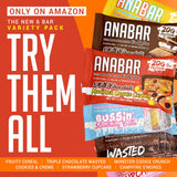 Anabar Protein Bar, The New Sampler Pack, The Protein-Packed Candy Bar, World's Best Tasting Protein Bar, No Sugar Alcohols, Real Food, Amazingly Delicious, 20 Grams of Protein (6 Bars, Variety Pack)