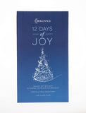 Christmas 2023 Advent Calendar '12 Days of Joy' Bracelet, Necklace, Charms, Crystals Jewelry for Girls age 4-14 kids