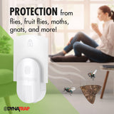 DynaTrap DT3005W-DS3 Fruit Fly, Gnat, Moth and Fly Discreet Outlet Trap - 3 Pack