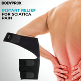 Bodyprox Groin Wrap, Adjustable Support for Hip, Groin, Hamstring, Thigh, and Sciatic Nerve Pain Relief