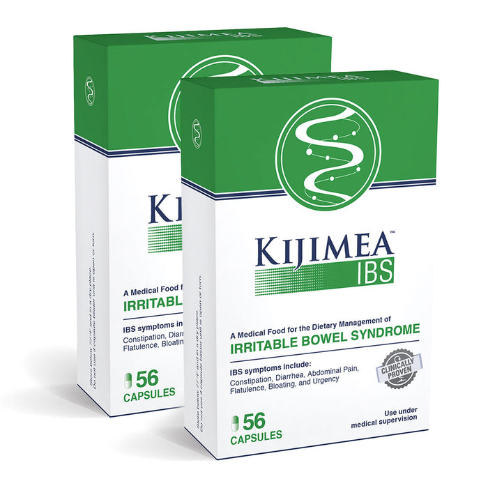 Kijimea™ IBS, Medical Food for The Dietary Management of Irritable Bowel Syndrome 56 Count 2 Pack (112 Capsules)