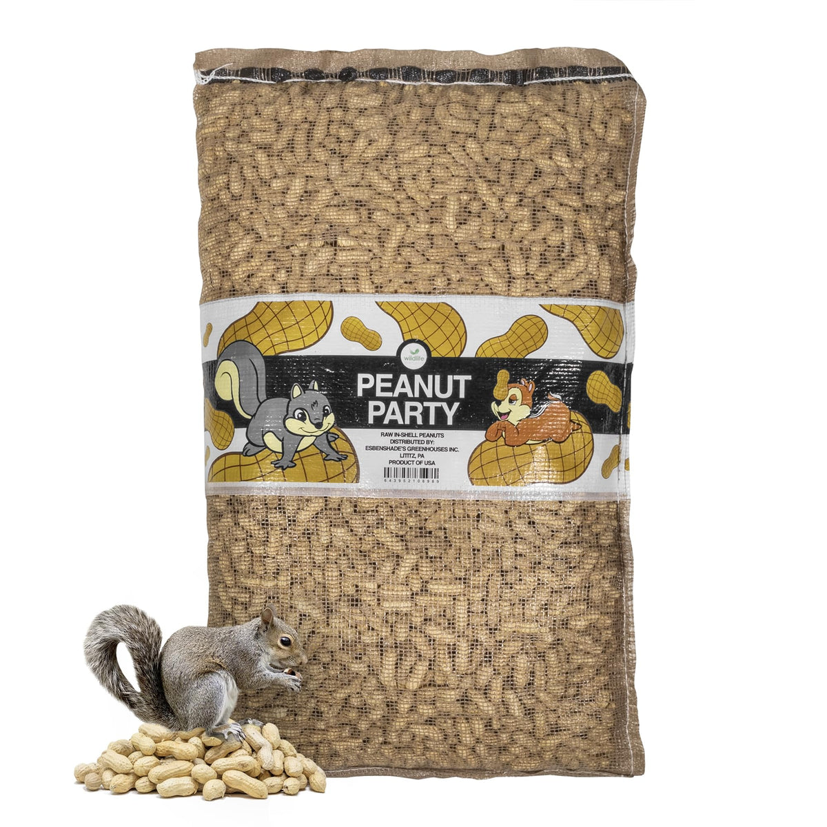 Wildlife Elements Peanut Party Unprocessed, Raw in-Shell Peanuts Wildl