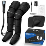 Gifts for Dad Mom Men Women Christmas Mother Day Father Day, Air Compression Massager with Heat for Foot,Leg,Calf,Thigh and Knee, Helpful for Vericose Veins, Muscle Fatigue, Cramps, Swelling and Edema