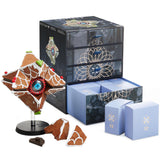 CC Countdown Characters by Numskull 2024 Destiny Gingerbread Ghost Shell Figure - Official Destiny Merchandise - Buildable Advent Calendar Statue