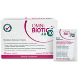 OMNi BiOTiC AB 10 - Clinically Tested Restorative Probiotic - Supports & Restores Gut Flora & Digestion - Digestive Probiotic for Diarrhea - Vegan, Hypoallergenic, Non-GMO (30 Daily Packets)