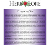 Herb Lore Pregnancy Tea - 60 Servings - First Trimester & Third Trimester Labor Prep Tea for Pregnant Women - Red Raspberry Leaf Tea & Nettle - Supports Occasional Morning Sickness & Sleep Issues *