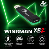 Brook Wingman XB 2 Converter - Wireless Controller Adapter for XB Retro Consoles and PC, Supports Remap and Adjustable Turbo