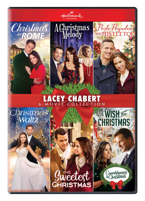 Lacey Chabert 6-Movie Collection featuring: Christmas in Rome, Christmas Waltz, Pride, Prejudice, and Mistletoe, The Sweetest Christmas and more