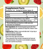 Go Healthy Vitamin D3 K2 Drops for Kids - Contains 25mcg (1000IU) Vegan Liquid Vitamin D & 150mcg Vegan Liquid Vitamin K2 (MK7) Per Serving, Gluten Free, Non-GMO, Vanilla Flavor - 30 Servings